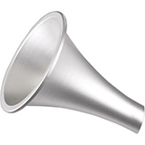 MILTEX FARRIOR Ear Speculum, oval, angled end, nonglare stainless, single size 9, 7.5 X 8.5 mm. MFID: 19-50-9