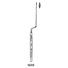 MILTEX POLITZER Ear Knife, 7" (17.8 cm), spear blade, bayonet. MFID: 19-510