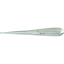 MILTEX SPRATT (Brun) Curette, 6-3/4", Oval Cup, Size 000. MFID: 19-704