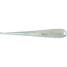 MILTEX SPRATT (Brun) Curette, 6-3/4", Oval Cup, Size 3. MFID: 19-714