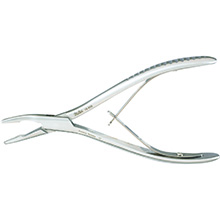 MILTEX BANE Mastoid Rongeur 7" (175mm), curved. MFID: 19-808