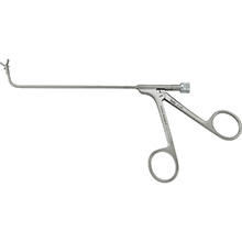 MILTEX Biopsy & Grasping Forceps, 4-3/4" (12 cm) shaft, 3 X 5 mm cups, 70 degree vertical jaws, luer lock port/cleaning. MFID: 20-1022