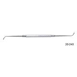 MILTEX Ball End Elevator, 7" (180mm), Double-Ended, 2mm and 2.8mm Diameter Ball End Tips. MFID: 20-240
