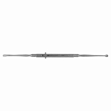 MILTEX DUNNING Elevator & Curette, 8-1/4" (21 cm), blunt elevator & sharp small oval curette. MFID: 20-242