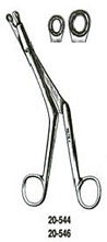 MILTEX BRUENING Septum Forceps, 7-1/2" (19.1 cm), mortised shank, large fenestrated cup jaws 8 mm wide. MFID: 20-546
