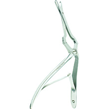 MILTEX JANSEN-MIDDLETON Septum Forceps, 7-1/2" (19.1 cm), small through cutting jaws 19 X 4 mm. MFID: 20-556