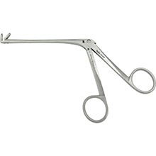 MILTEX BLAKESLY-WILDE Ethmoid Forceps, 4-17/32" (11.5 cm) shaft, upturned 90 degree, no. 1, 4 X 10 mm cups. MFID: 20-609