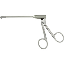 MILTEX Antrum Punch Side-Bitting Forceps, 5-1/8" (13 cm) working length, 3.5 X 8.5 mm bite, left. MFID: 20-701