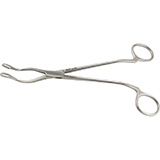 MILTEX ST. CLAIR THOMPSON Adenoid Forceps, 7-1/4" (18.4 cm) overall length, 5 mm X 10 mm ring jaws. MFID: 20-929
