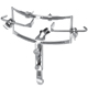MILTEX DINGMAN Btogman Mouth Gag Complete Set, Frame and 3 Tongue Blades: Small, Medium, Large (2-116, 2-117, 2-118). MFID: 2-115