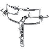 MILTEX DINGMAN Btogman Mouth Gag Complete Set, Frame and 3 Tongue Blades: Small, Medium, Large (2-116, 2-117, 2-118). MFID: 2-115