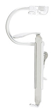MILTEX DAVIS Mouth Gag 6 1/4" (15.9 cm), double bite, left, without blades. MFID: 2-120