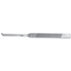 MILTEX SILVER Osteotome, single guard, 7" (17.8 cm), right. MFID: 21-228