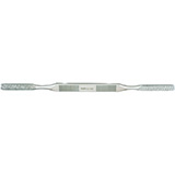 MILTEX FOMON Rasp, 8-1/4" (210mm), Double-Ended, Convex and Flat Sides, Coarse and Fine, Backward Cutting. MFID: 21-368