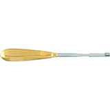 MILTEX Glabella Rasp, Tungsten Carbide, Medium Grit, Reverse Cutting, Length 8-1/4" (210mm), Width 6mm. MFID: 21-394TC