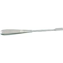MILTEX Forehead & Endo Brow Dissector, Frontotemporal Dissector, straight, 10 mm wide blade, Length= 9" (229 mm). MFID: 21-52