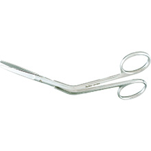MILTEX FOMON Dorsal Scissors, 5-1/2", angular shank. MFID: 21-604