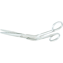 MILTEX COTTLE Dorsal Scissors, 6" (155mm), Heavy Pattern, Angled Handles. MFID: 21-610