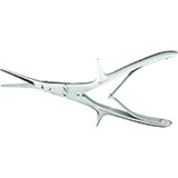 MILTEX GORNEY Septal Scissors, 7-3/4" (19.7 cm), double action, serrated blades with 1-3/4" (4.4 cm) cut. MFID: 21-621
