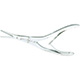 MILTEX CAPLAN Septal Scissors, 8" (20.3 cm), serrated blades, double action. MFID: 21-622