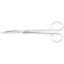 MILTEX JOSEPH Scissors, 5-3/4" (14.6 cm), curved. MFID: 21-632