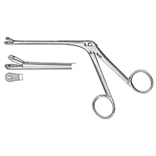 MILTEX FERRIS-SMITH Sponge & Fragment Forceps, 4-51/8" (10.5 cm), 6 mm X 8 mm serrated jaws, fenestrated. MFID: 21-661
