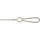 MILTEX OBWEGESER Maxillary Awl for Wire Suturing, 7" (17.8 cm), strong curve. MFID: 21-901