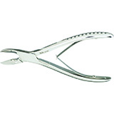 MILTEX CLEVELAND Oral Surgery Rongeur 6-1/2", No. 5, Side Cutting, Jaws at 25 degrees Angle. MFID: 22-490