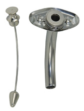 MILTEX JACKSON Trachea Tube, improved pattern, size 8, interchangeable, rotating lock. MFID: 23-1156SS