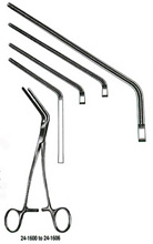 MILTEX DEBAKEY Multipurpose Clamp, 60 degree angle, 8-1/4" (21 cm), 5 cm jaws. MFID: 24-1602