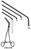 MILTEX DEBAKEY Multipurpose Clamp, 60 degree angle, 9-1/2" (24.1 cm), 6.5 cm jaws. MFID: 24-1604