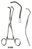 MILTEX COOLEY Pediatric Vascular Clamp for Anastomosis, 6-1/2" (168mm), with 5 mm graduations on jaws. MFID: 24-2500