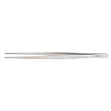 MILTEX DEBAKEY Thoracic Tissue Forceps, 12" (304mm), Tips 2.5mm wide. MFID: 24-556