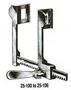 MILTEX FINOCHIETTO Rib Spreader, 6" (154mm) Spread, Blades 1-3/4" (44mm) Deep x 1-3/4" (45mm) Wide, Original Model, Child Size, Straight Arms. MFID: 25-100