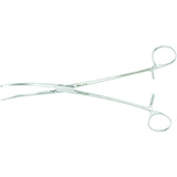 MILTEX CRAFOORD Coarctation Clamp, 9-1/2" (24.1 cm), slightly curved jaws 65 mm with longitudinal serrations. MFID: 25-1160