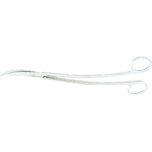 MILTEX SATINSKY Scissors, 10" (25.4 cm), S-curved. MFID: 25-1280