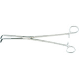 MILTEX MIXTER Thoracic Forceps, 10-3/4" (276mm), Longitudinal Serrations, Right Angled Jaws. MFID: 25-814