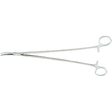 MILTEX BRIDGE Deep Surgery Forceps, 11" (280mm), Curved. MFID: 25-835