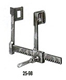 MILTEX FINOCHIETTO-DEBAKEY Infant Rib Spreader, 3-1/8" (80mm) spread, light construction, blades 22.6mm deep x 21.4mm wide. MFID: 25-98