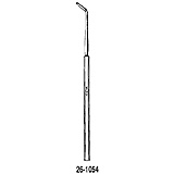 MILTEX FRAZIER Dura Separator, 6-1/2" (16.5 cm), angled blade 1/2" (1.3 cm) long, from 1/8" (.32 cm) to 1/16 (.16 cm) wide. MFID: 26-1054