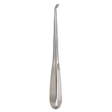 MILTEX SPRATT Bone Curette, angled, oval cup, Size 4, 9" (22.9cm). MFID: 26-1733