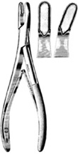 MILTEX ADSON Cranial Rongeur, 8" (20.3 cm), straight jaws 7 X 13 mm. MFID: 26-220