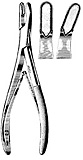MILTEX ADSON Cranial Rongeur, 8" (20.3 cm), curved jaws 7 X 13 mm. MFID: 26-222