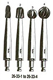MILTEX HUDSON Burs, 22 mm diameter. MFID: 26-33-4