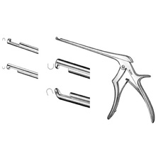 MILTEX KERRISON Cervical Rongeur, 7" (180mm) shaft, improved handle, 5mm, 40 degree forward angle. MFID: 26-390