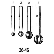 MILTEX Replacement Points for STILLE pattern drills, round burs, 16 mm. MFID: 26-46-4