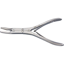 MILTEX KLEINERT-KUTZ Rongeur, 6" (154.5mm), Curved, 2mm X 16.5mm Bite. MFID: 27-1295