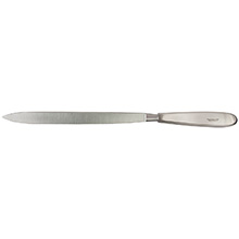 MILTEX LISTON Amputating Knife, 14" (356mm), 8-1/2" (216mm) Blade. MFID: 27-1602