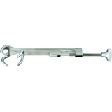 MILTEX LAMBERT-LOWMAN Bone Clamp, 8-1/2", 2 x 2 Prong Jaws, 1-3/8" Wide. MFID: 27-47