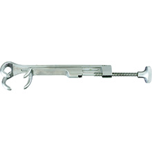 MILTEX LAMBERT-LOWMAN Bone Clamp, 8-1/2", 2 x 2 Prong Jaws, 1-3/8" Wide. MFID: 27-47